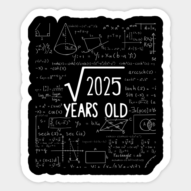 Square Root Of 2025 45th Birthday 45 Years Old T Shirt Square Root Square Root Of 2025 45th Birthday 45 Years Old T Shirt Square Root